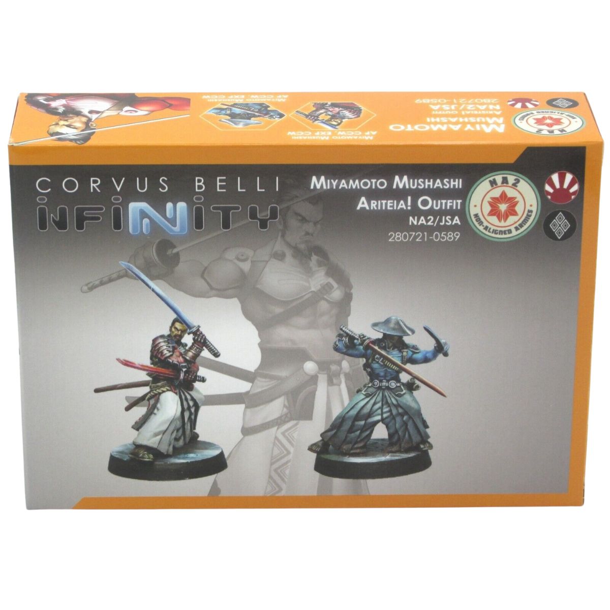 Corvus Belli Infinity Miyamoto Mushashi Aristeia! outfit