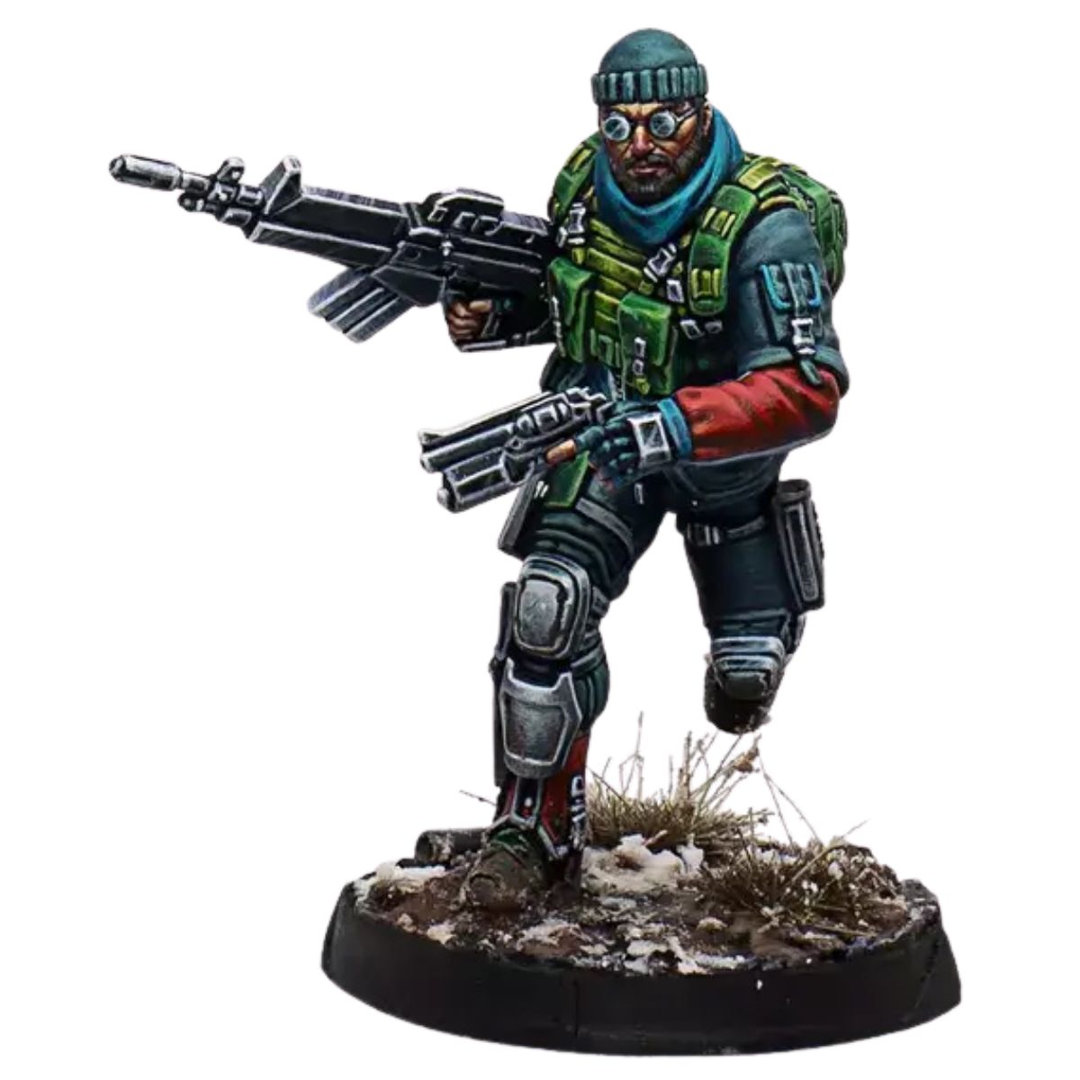 Corvus Belli Infinity Reinf. Brigadier Jacques Bruant (AP Spitfire)