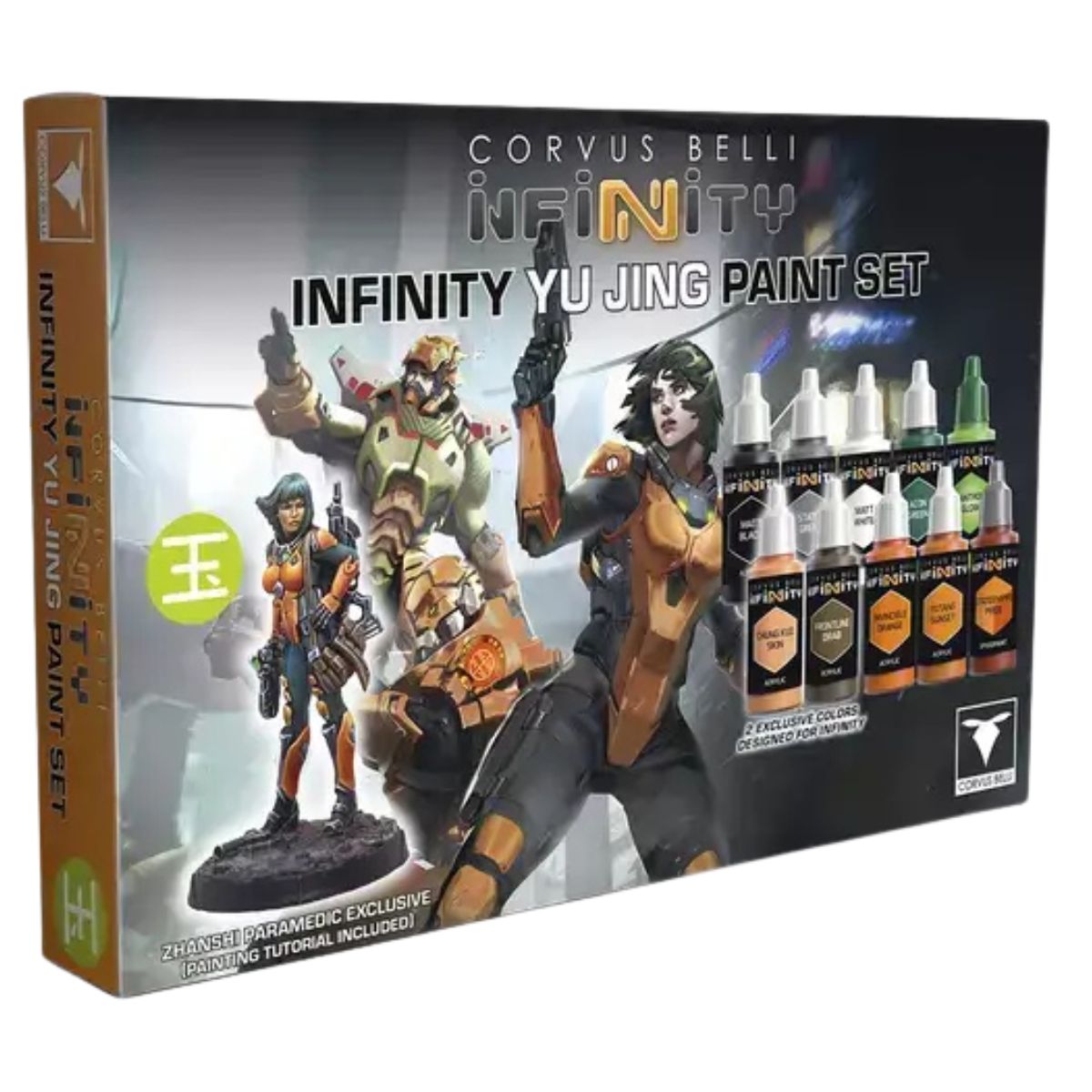 Corvus Belli Infinity Yu Jing Paint Set Zhanshi Paramedic Exclusive