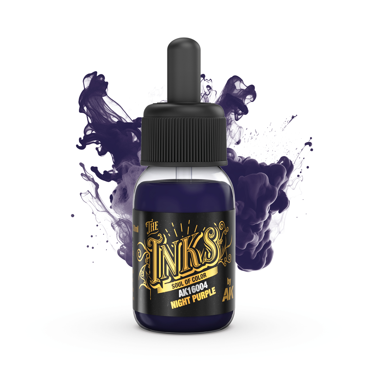 AK Interactive The INKS - SETS Darkness Colors Set