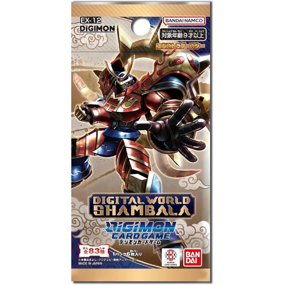Digimon Card Game Digital World Shambala EX-12 Extra Booster Englisch