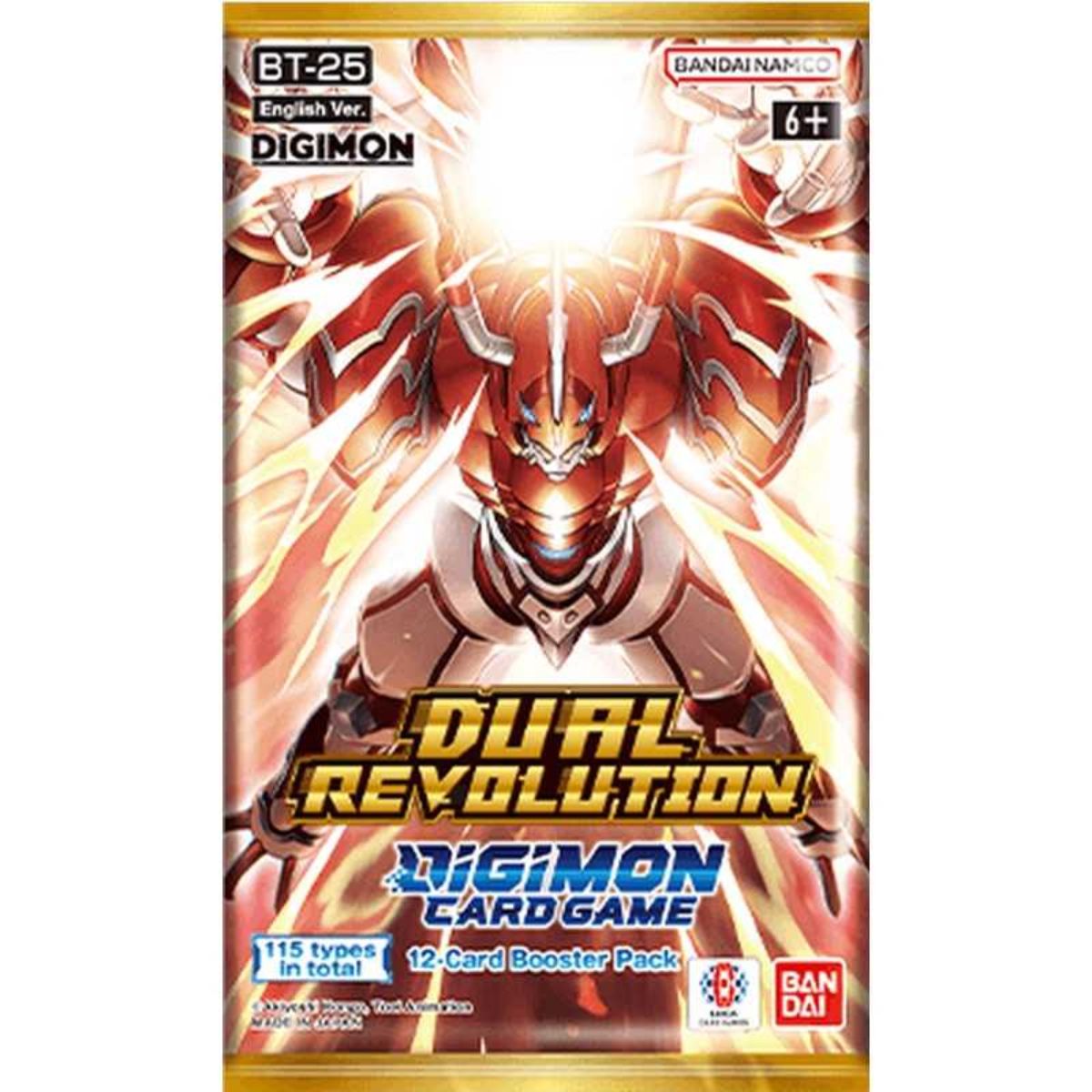 Digimon Card Game Dual Revolution BT25 Booster Englisch