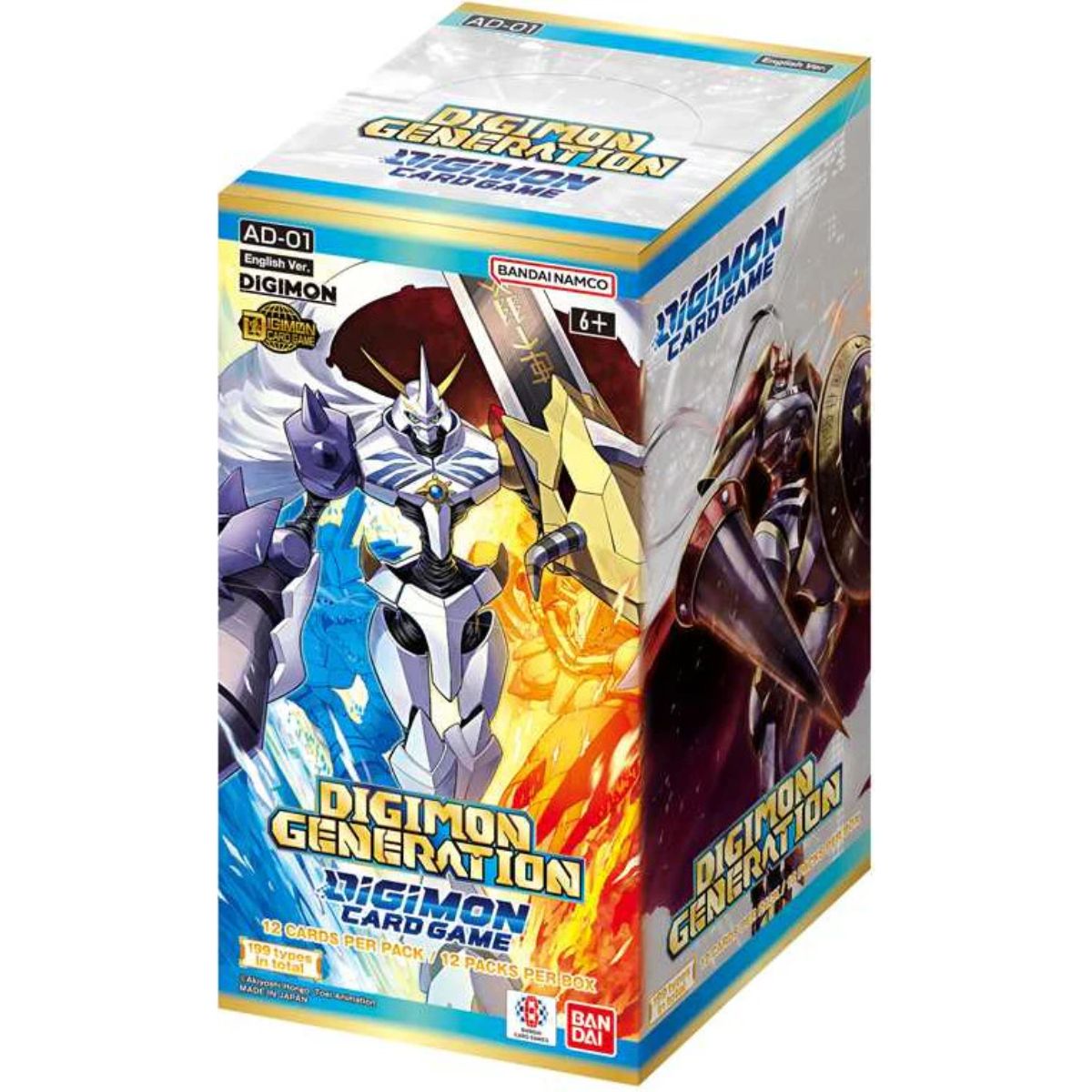 Digimon Card Game Generation Display AD-01 Display (12 Packs) Englisch