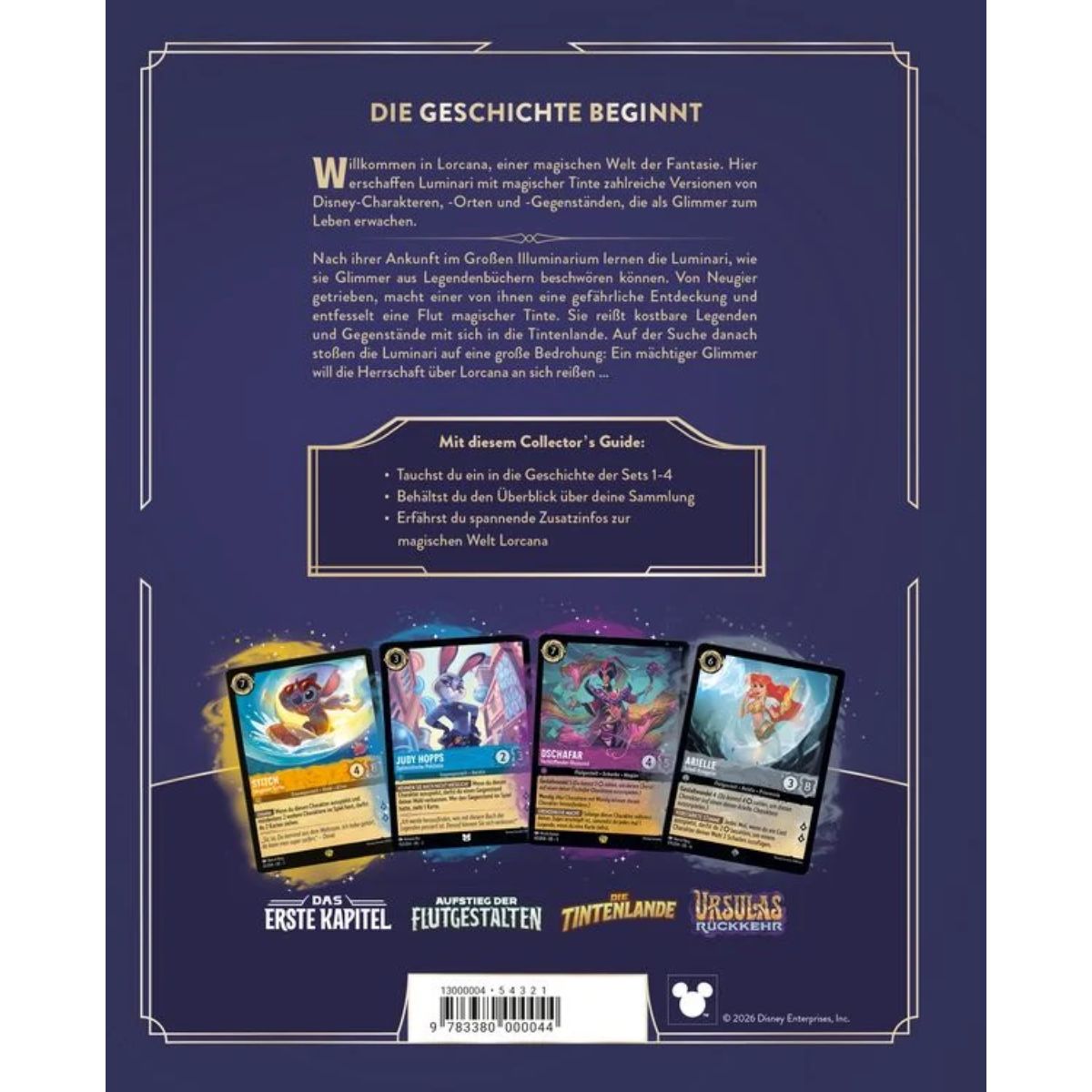 Disney Lorcana Trading Card Game Collector Guide Deutsch
