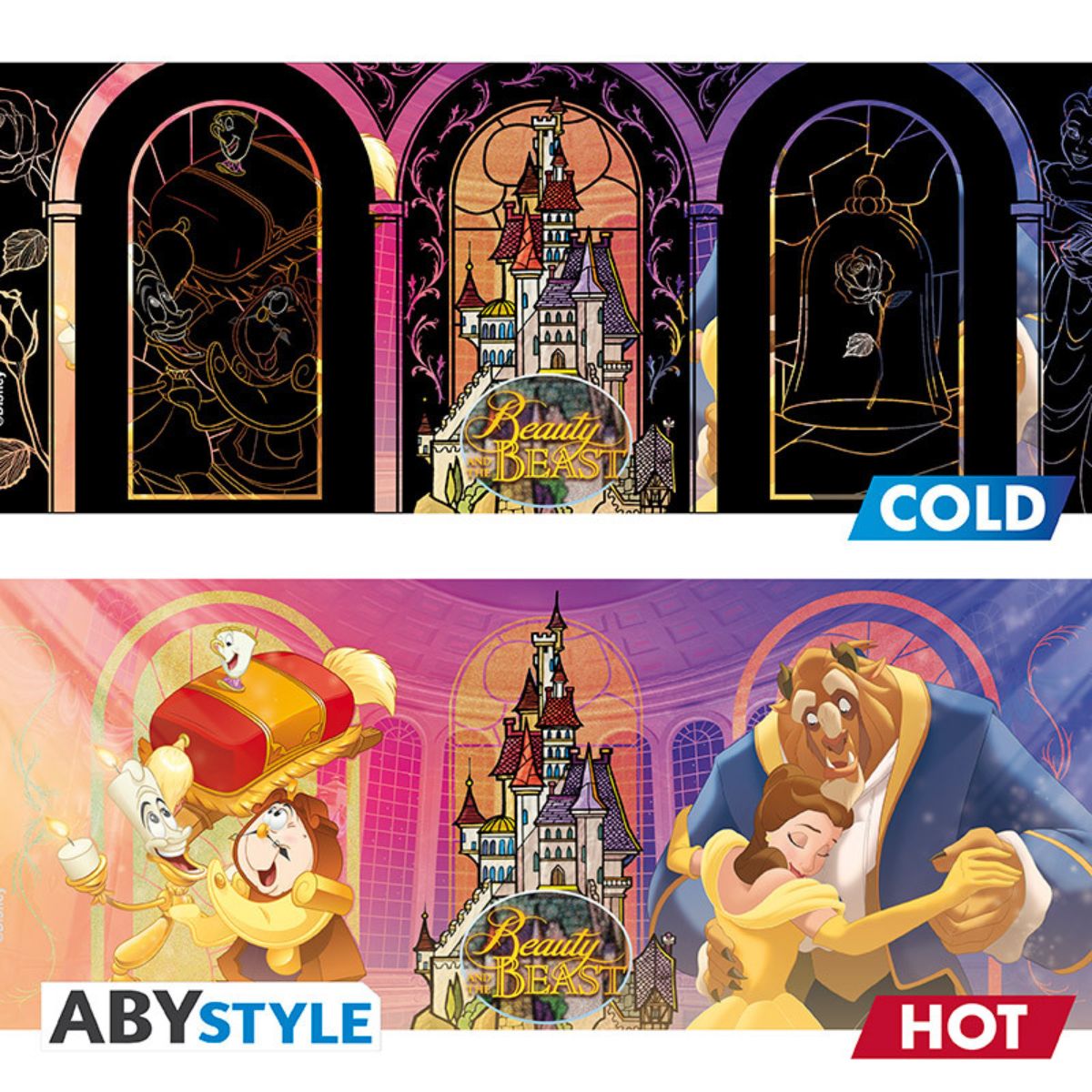 Disney Tasse Heat Change 460 ml Beauty & The Beast