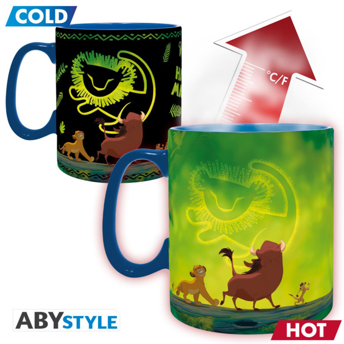 Disney Tasse Heat Change 460ml The Lion King