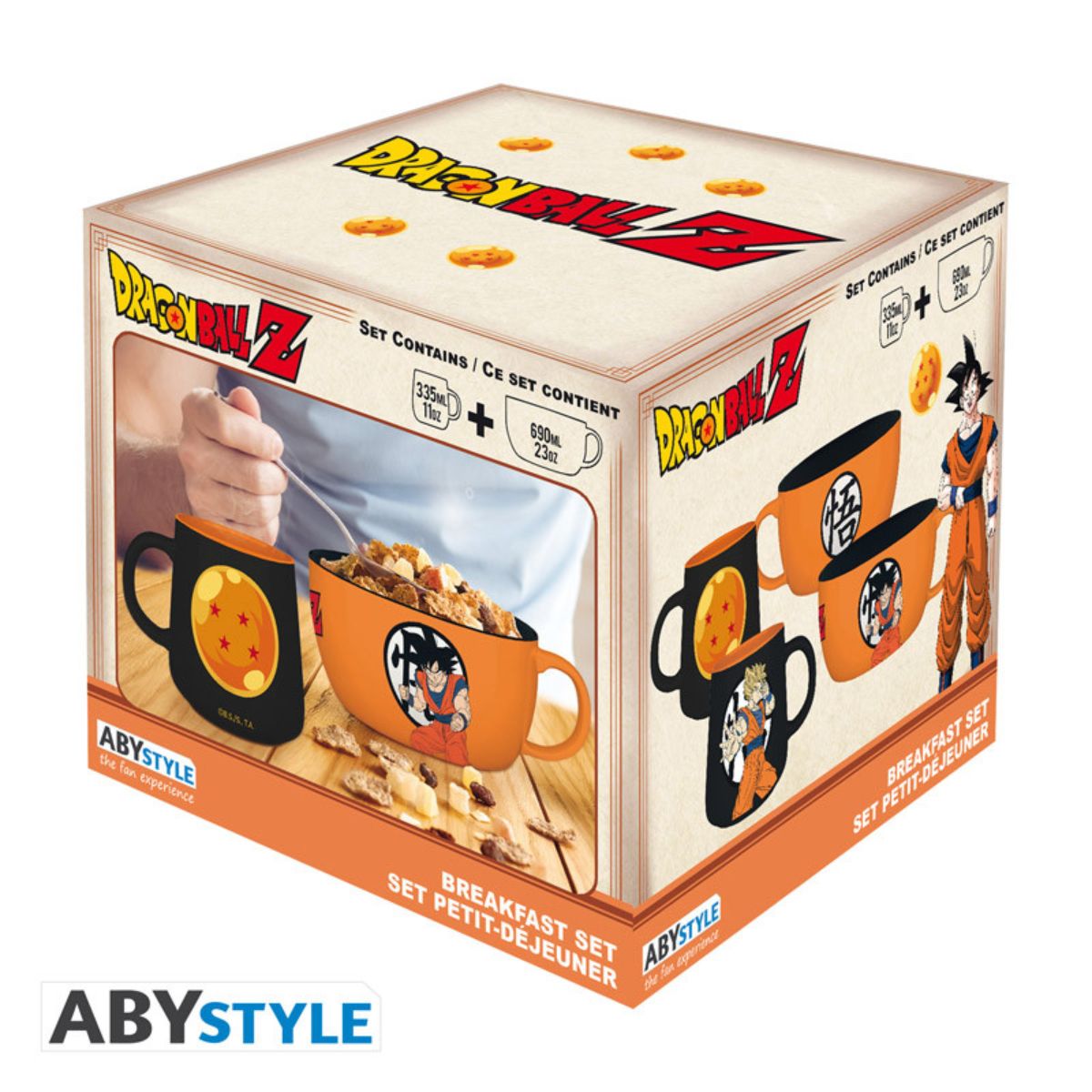 Dragon Ball Breakfast Set Mug + Bowl Goku