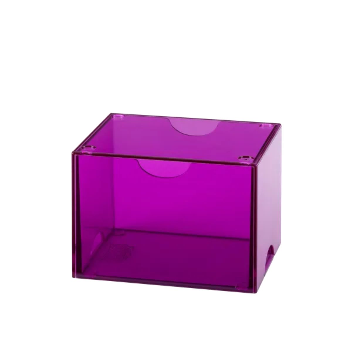 Dragon Shield Strongbox Clear Purple
