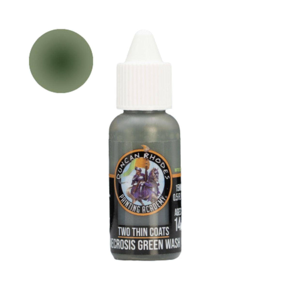 Duncan Rhodes TWO THIN COATS Necrosis Green Wash