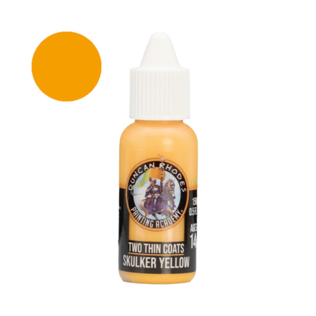 Duncan Rhodes TWO THIN COATS Skulker Yellow