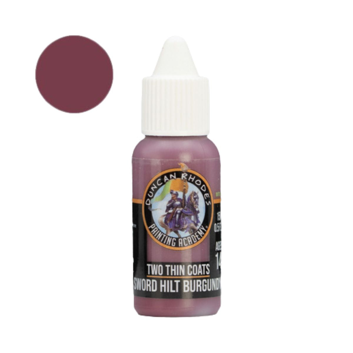 Duncan Rhodes TWO THIN COATS Sword Hilt Burgundy