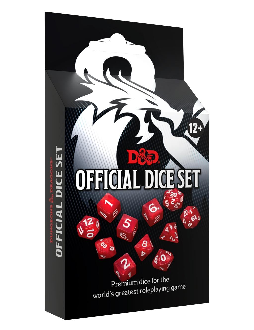 Dungeons & Dragons Offizielles Würfelset