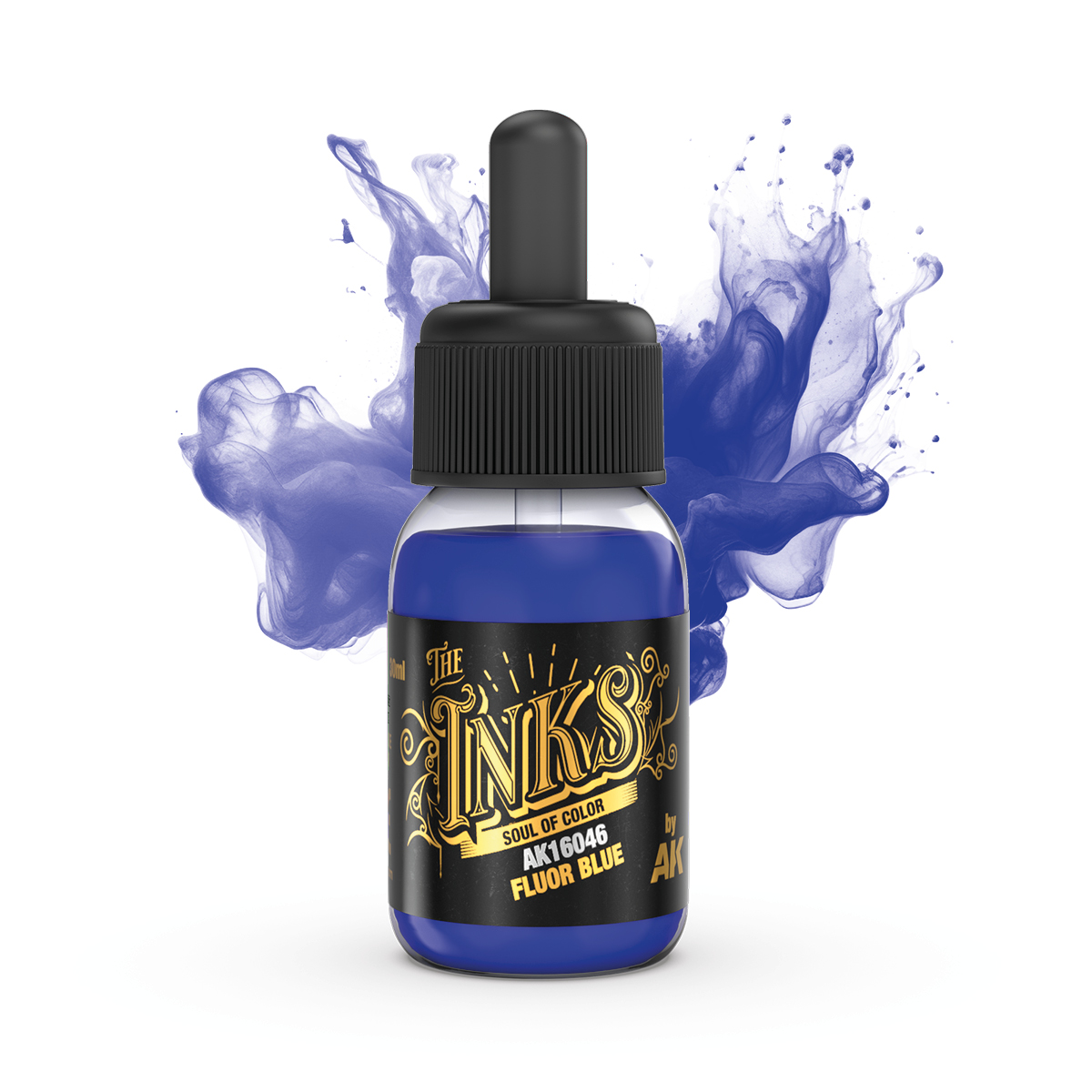 AK Interactive The INKS Fluor Blue