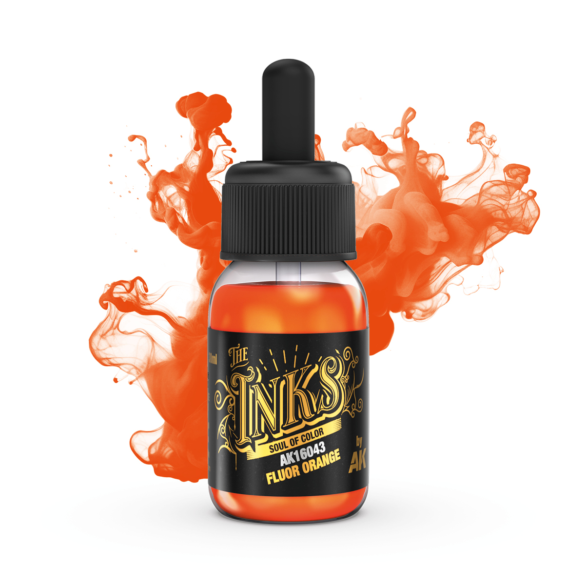 AK Interactive The INKS Fluor Orange