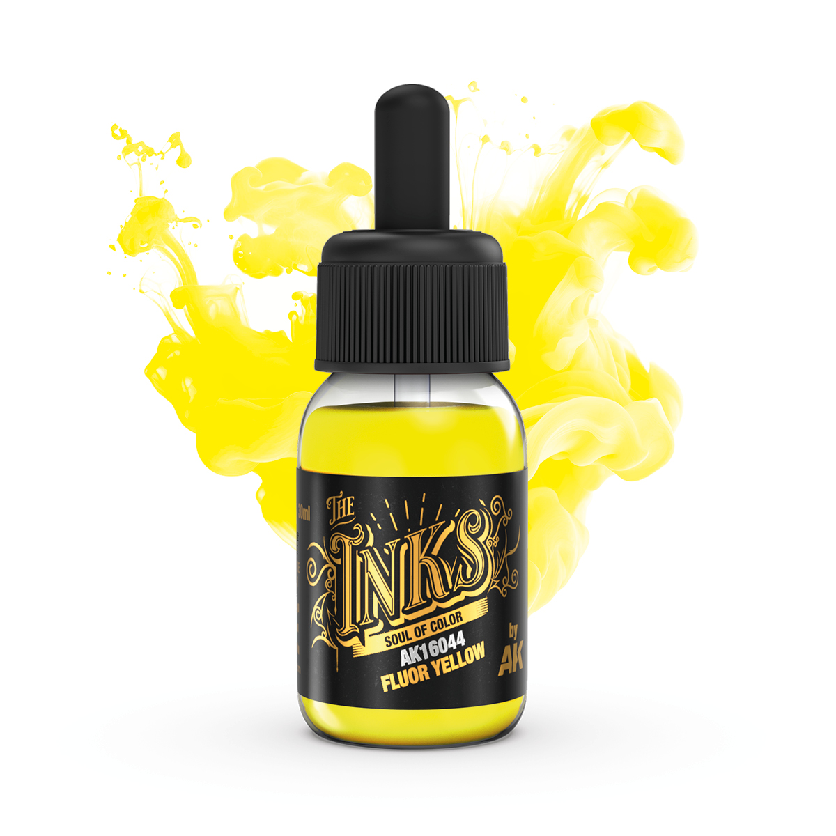 AK Interactive The INKS Fluor Yellow