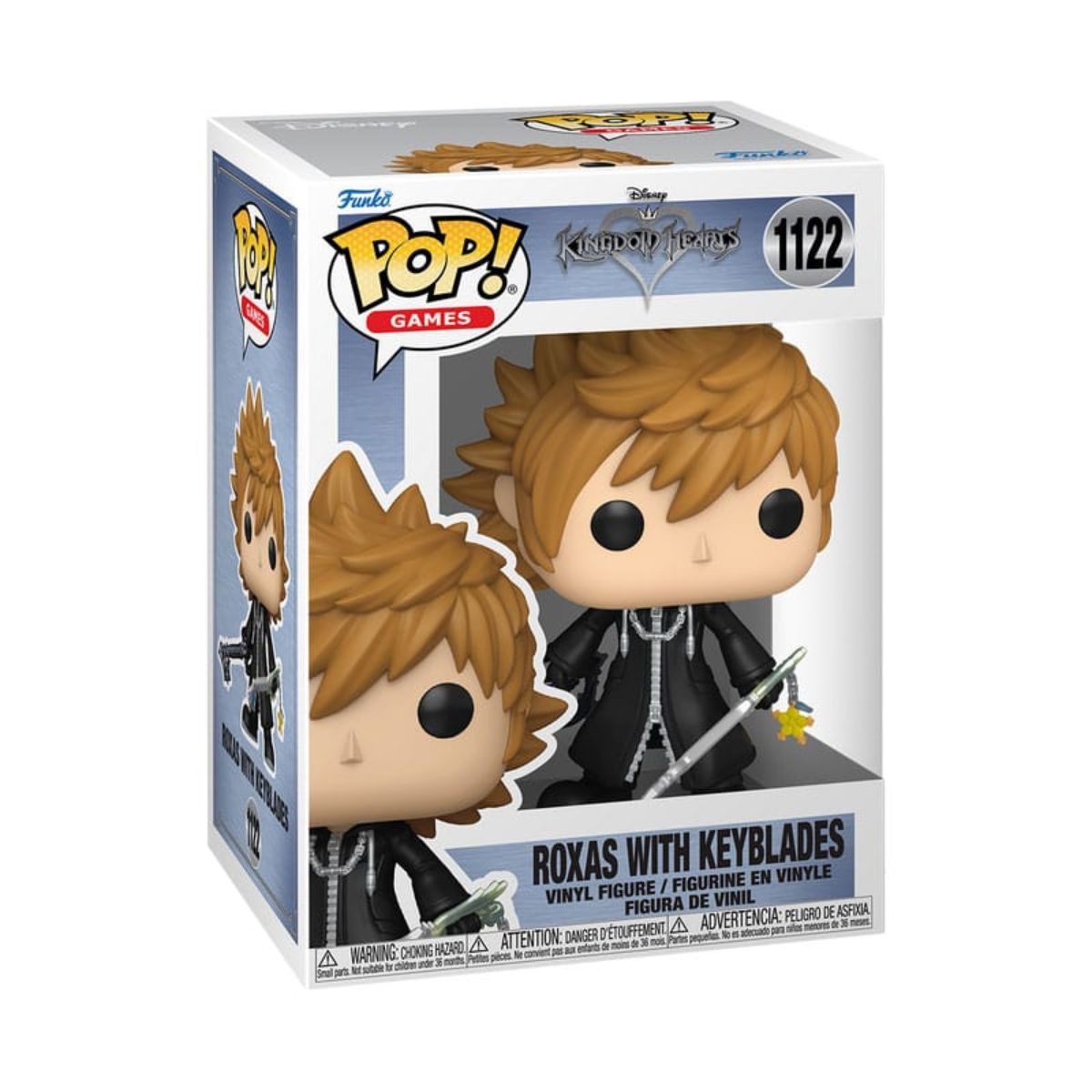 Funko POP! Kingdom Hearts Roxas With Keyblades #1122