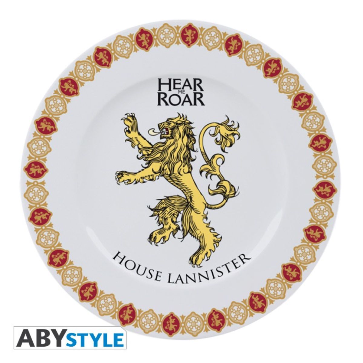 Game Of Thrones Set Of 4 Plates Houses