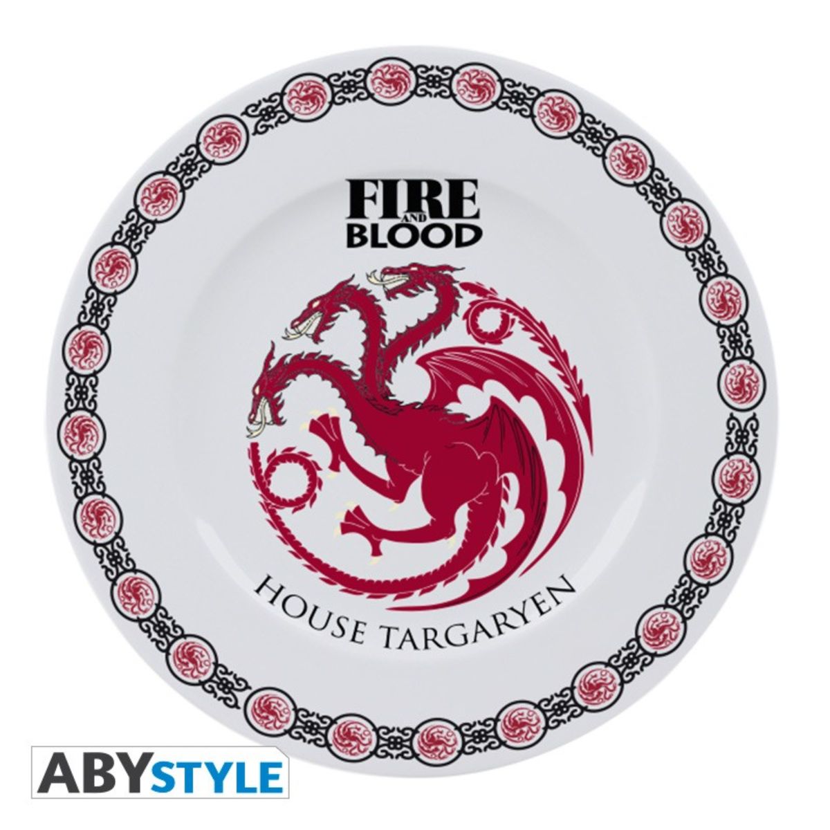 Game Of Thrones Set Of 4 Plates Houses