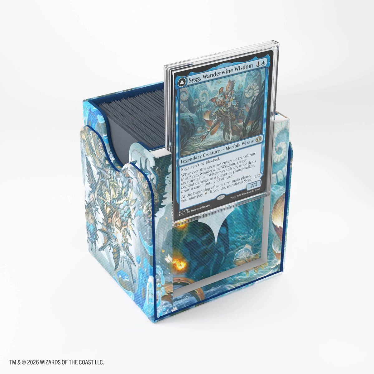 Gamegenic Magic The Gathering Lorwyn Eclipsed Squire PLUS 100+ XL Sygg Wanderwine Wisdom