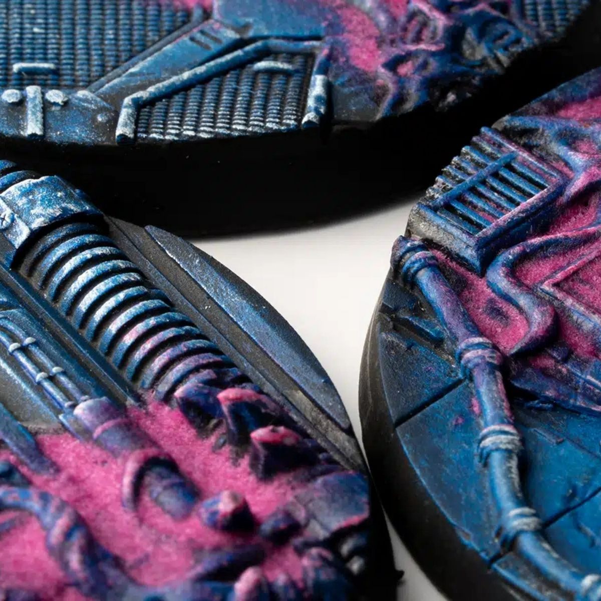 Gamers Grass Alien Infestation Bases, Round 60mm (x2)