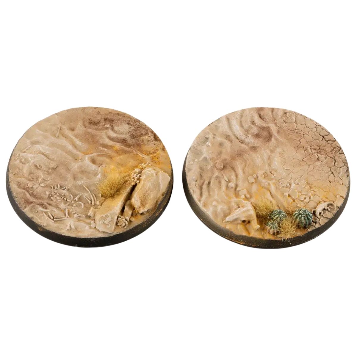 Gamers Grass Deserts of Maahl Bases, Round 60mm (x2)