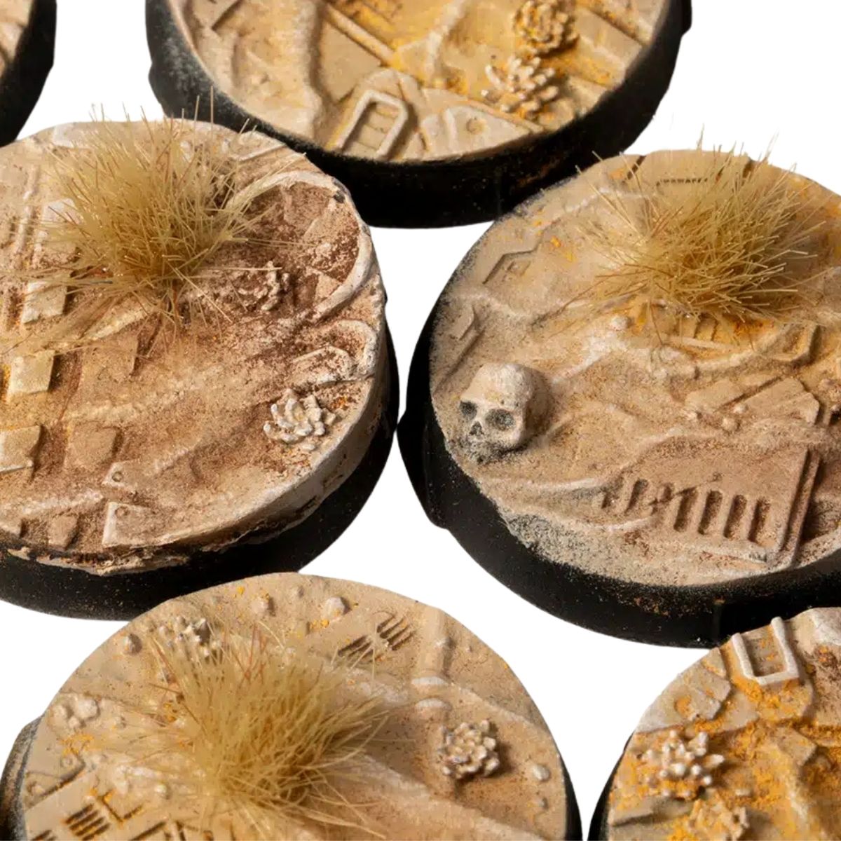 Gamers Grass Dunes of Bourak Bases, Round 25mm (x8)