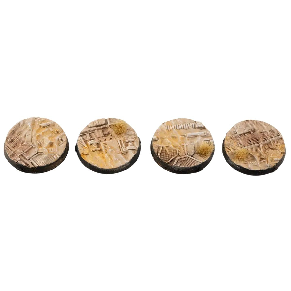 Gamers Grass Dunes of Bourak Bases, Round 40mm (x4)