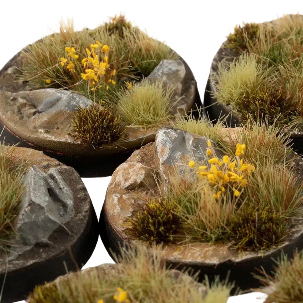 Gamers Grass Highland Bases, Round 28mm (x8)