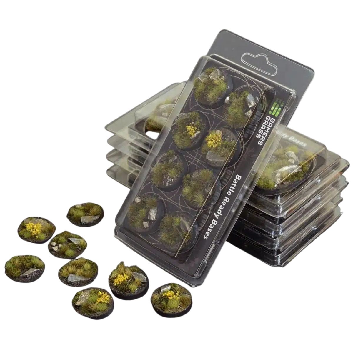 Gamers Grass Highland Bases, Round 32mm (x8)