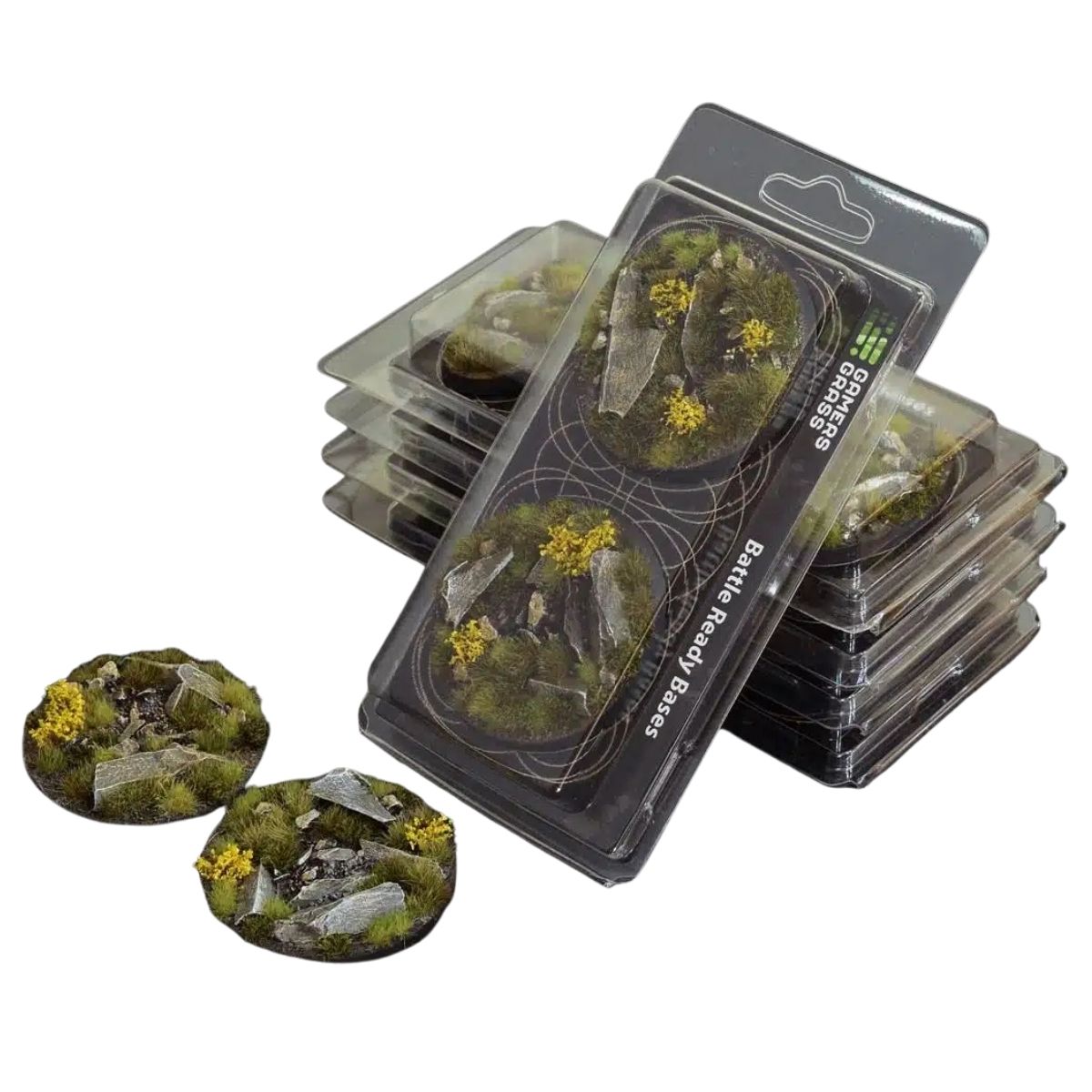 Gamers Grass Highland Bases, Round 60mm (x2)