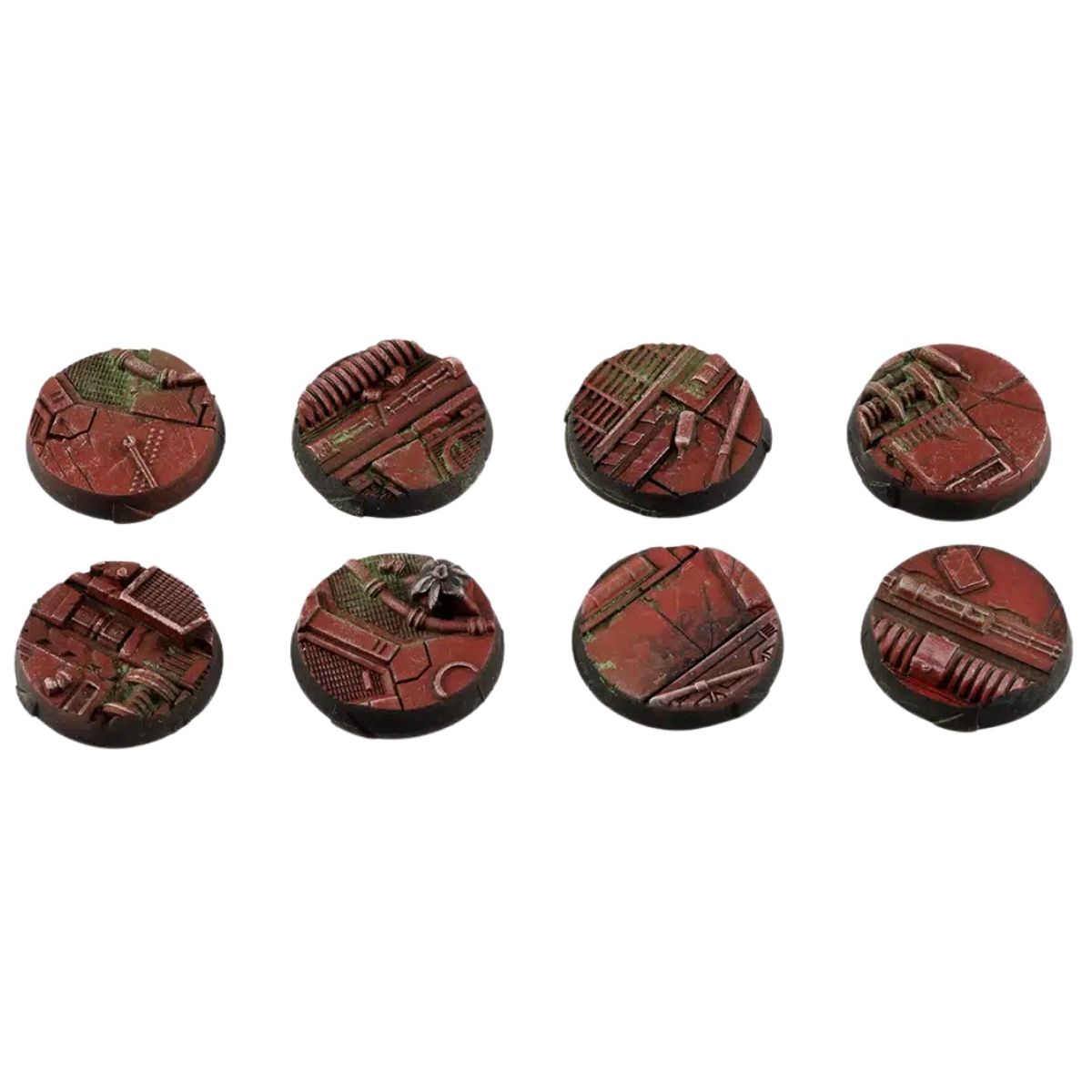 Gamers Grass Nomad Crew Deck Bases, Round 25mm (x8)