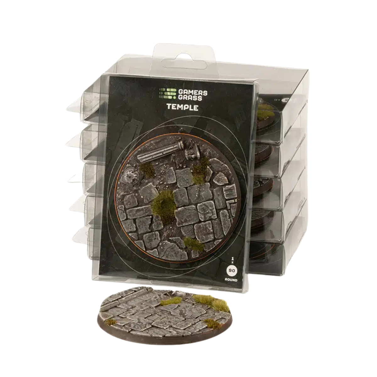 Gamers Grass Temple Bases, Round 90mm (x1)