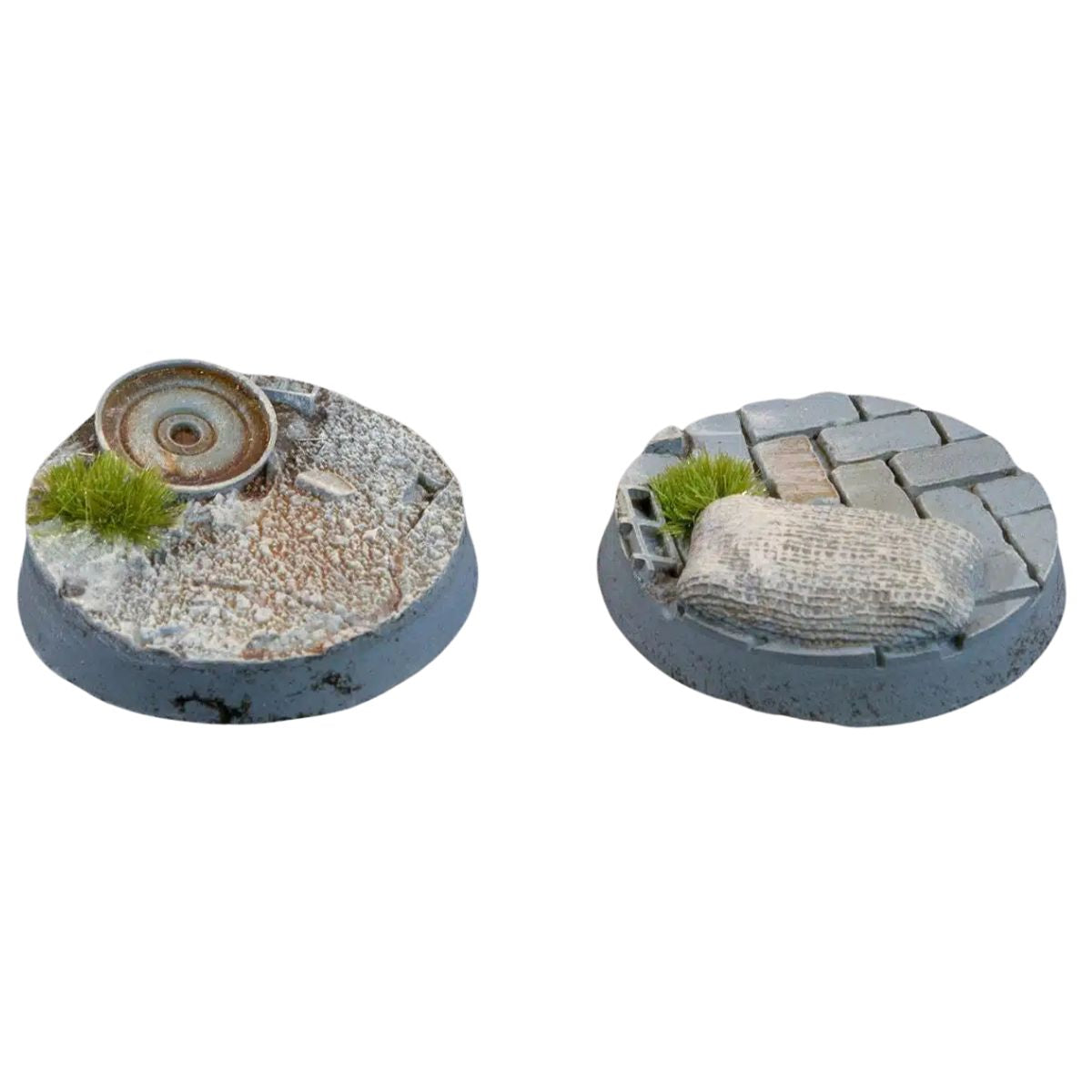 Gamers Grass Urban Warfare Bases, Round 25mm (x10)