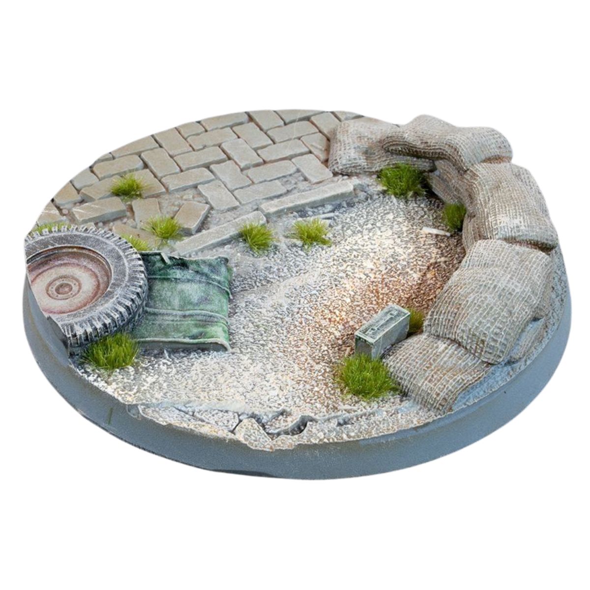 Gamers Grass Urban Warfare Bases, Round 40mm (x5)