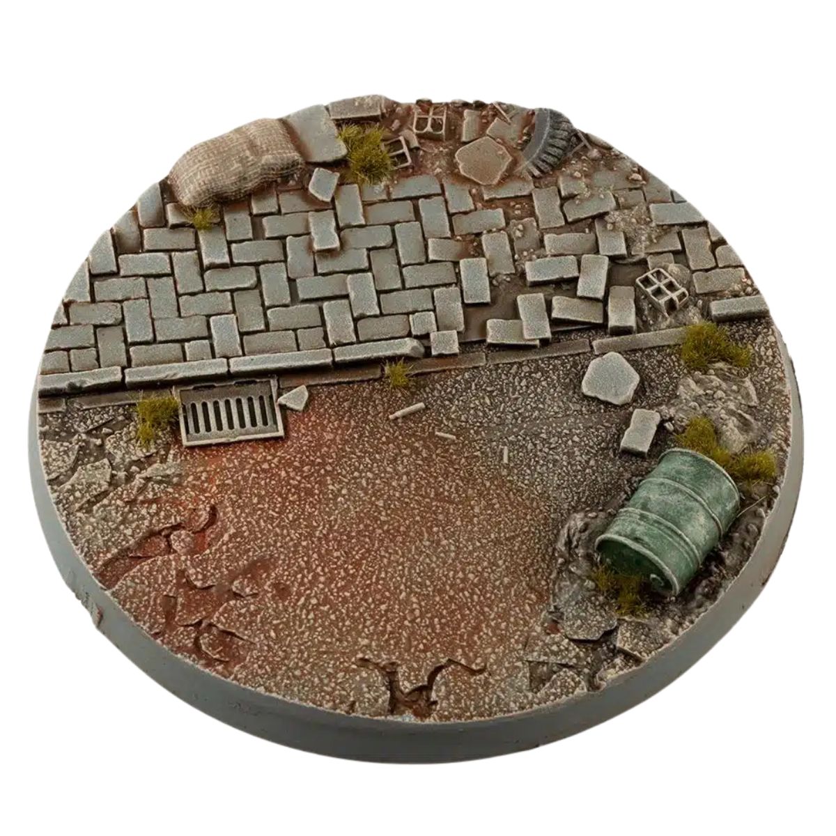 Gamers Grass Urban Warfare Bases, Round 90mm (x1)