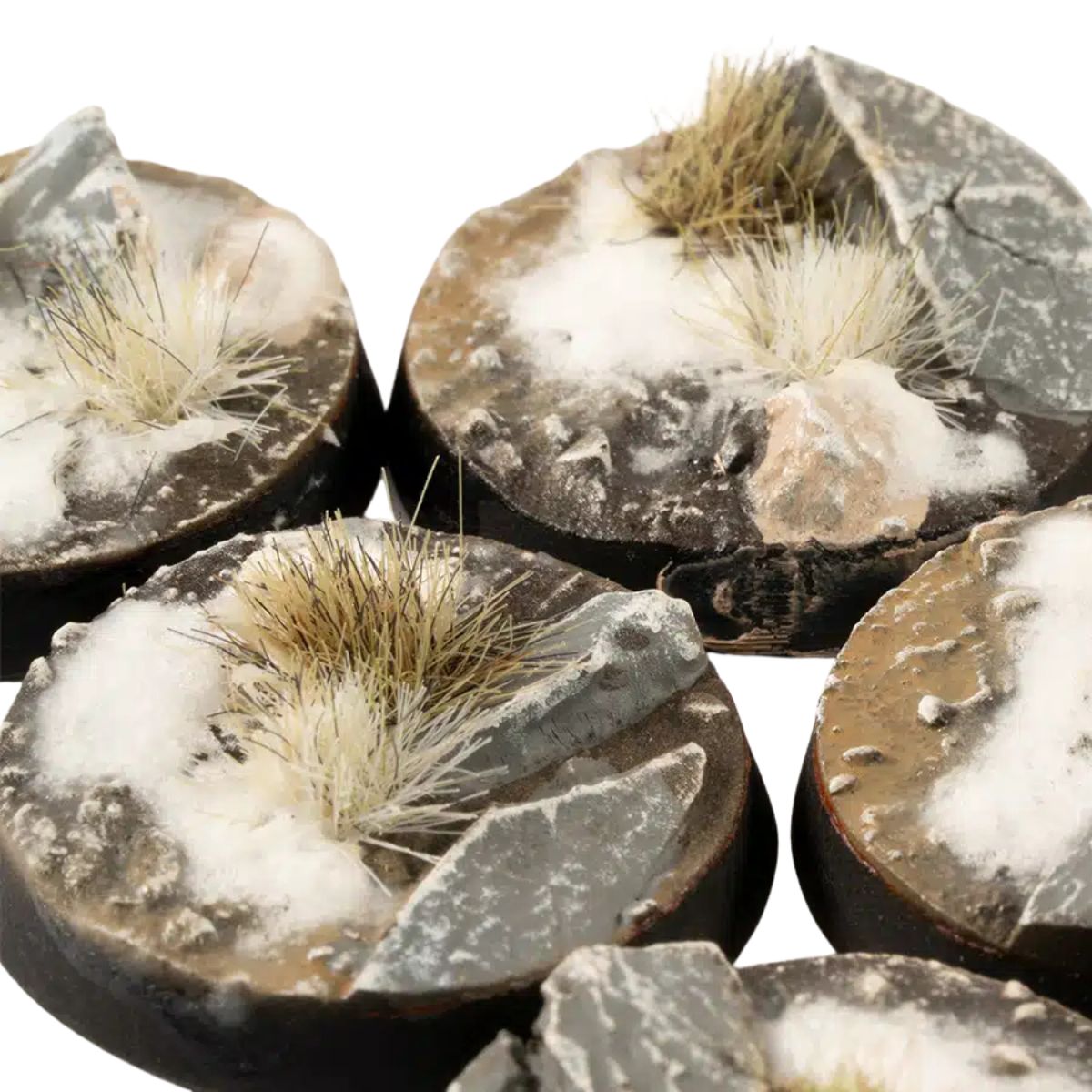 Gamers Grass Winter Bases, Round 28mm (x8)