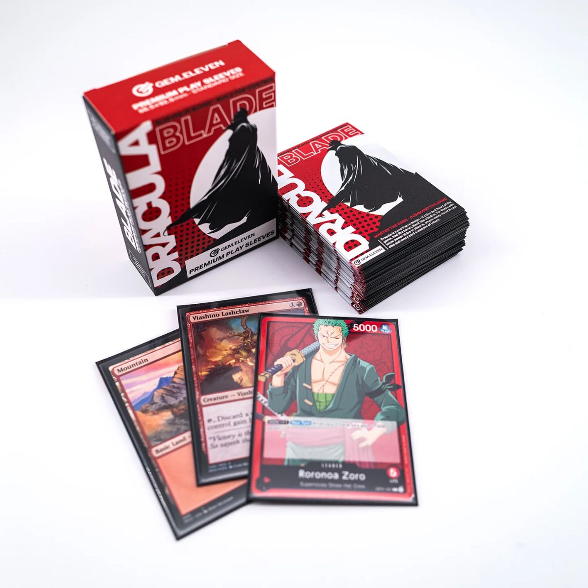 Gem.Eleven Blade Dracula Sleeves 100 Sleeves