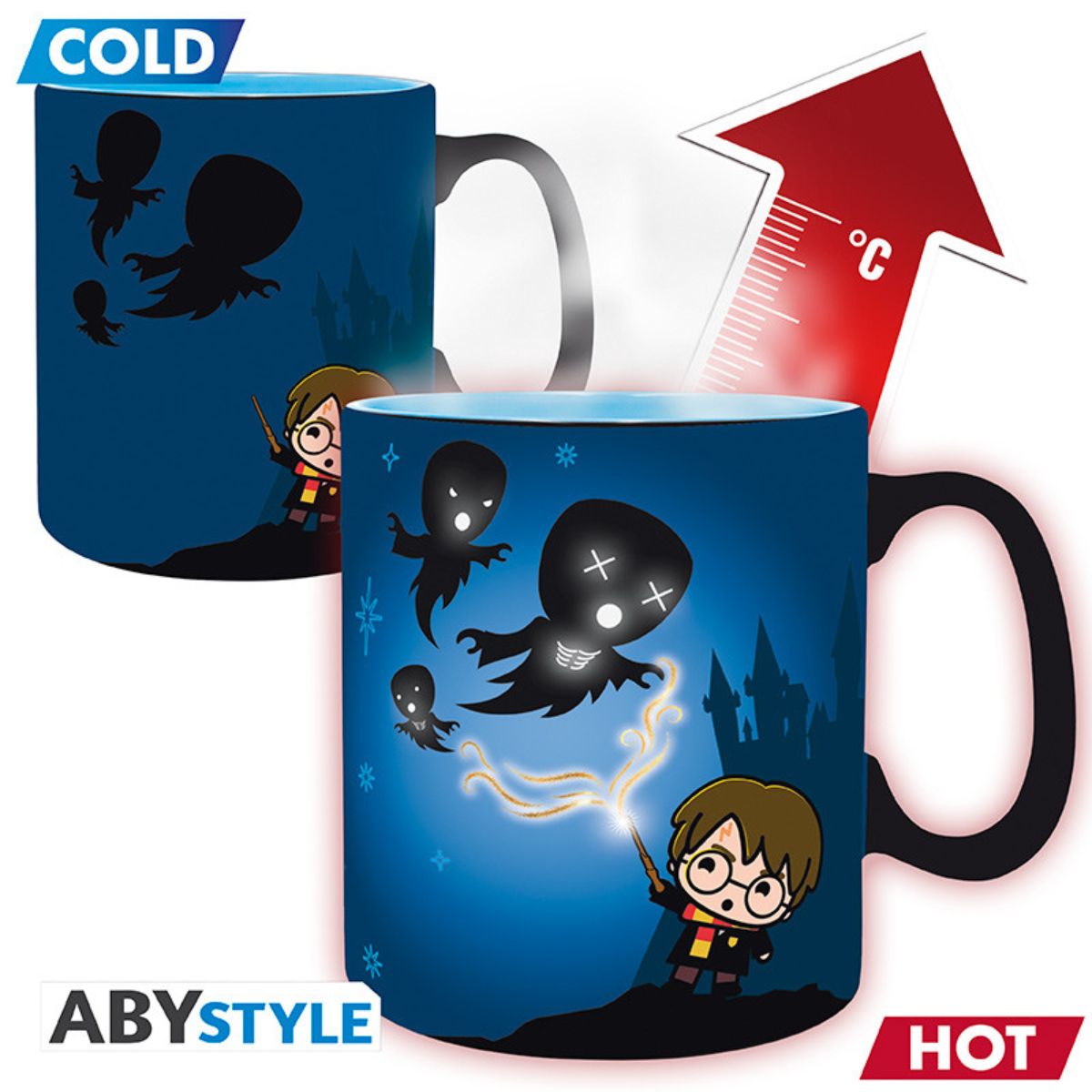Harry Potter Mug Heat Change 460 ml Expecto With Box