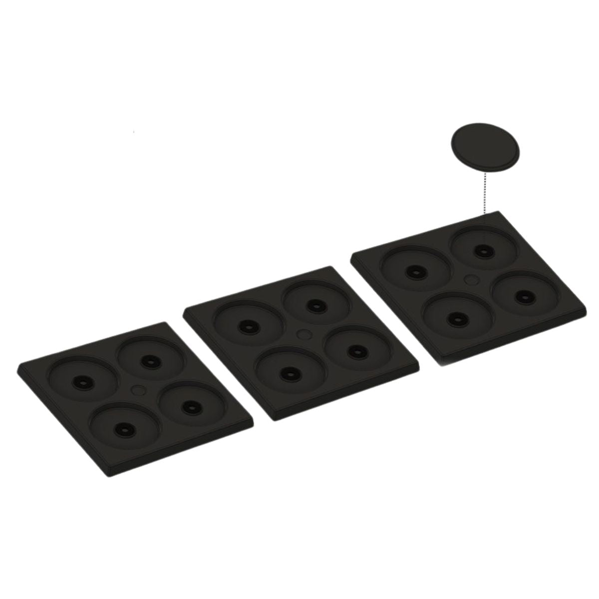 Conquest Infatry MAGNETIC Bases and Carriers