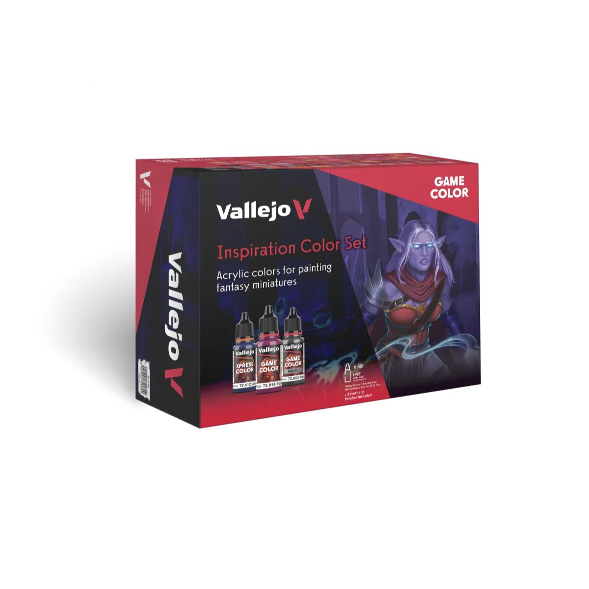 Vallejo Inspiration Color Set Game Color
