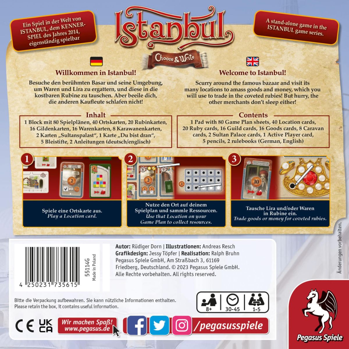 Istanbul – Choose & Write