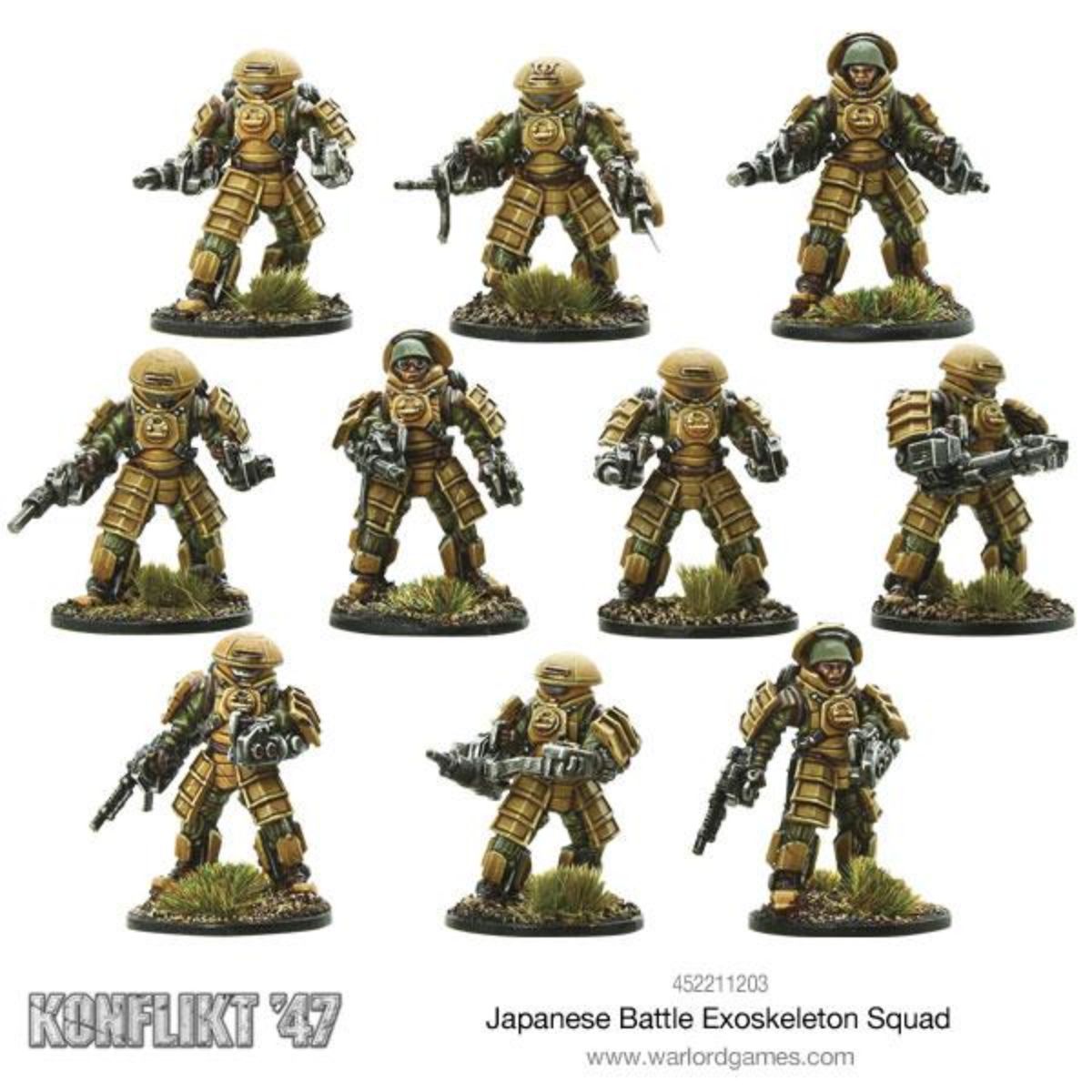 Konflikt'47 Japanese Battle Exoskeleton Squad