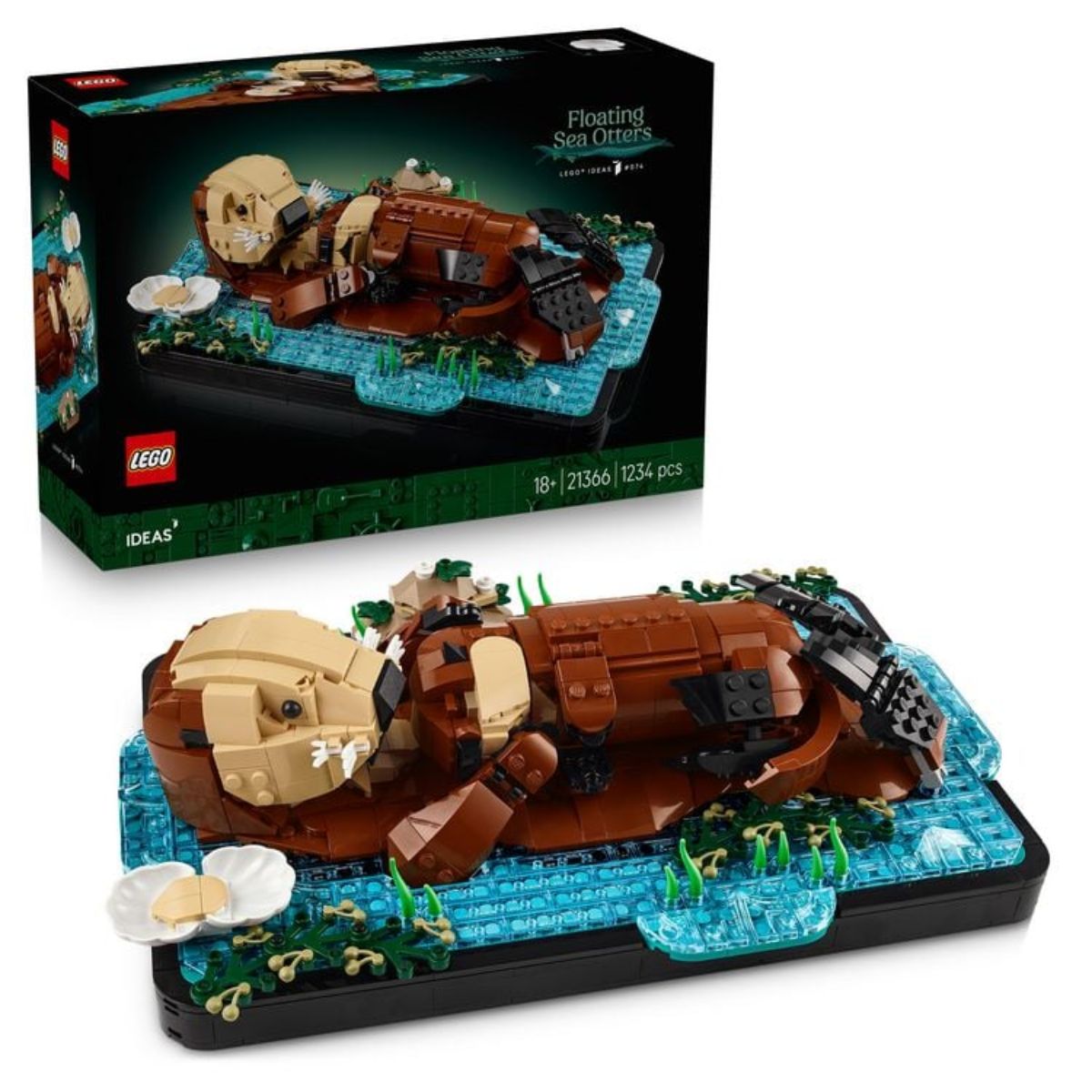 LEGO Ideas Schwimmender Otter