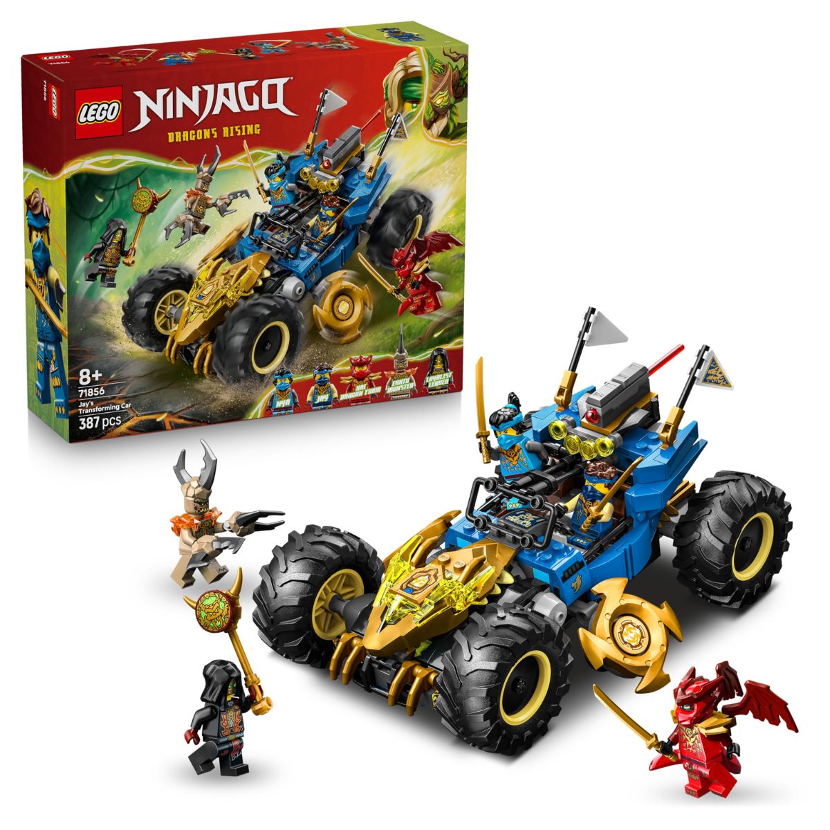 LEGO Ninjago Jays Transformationsflitzer