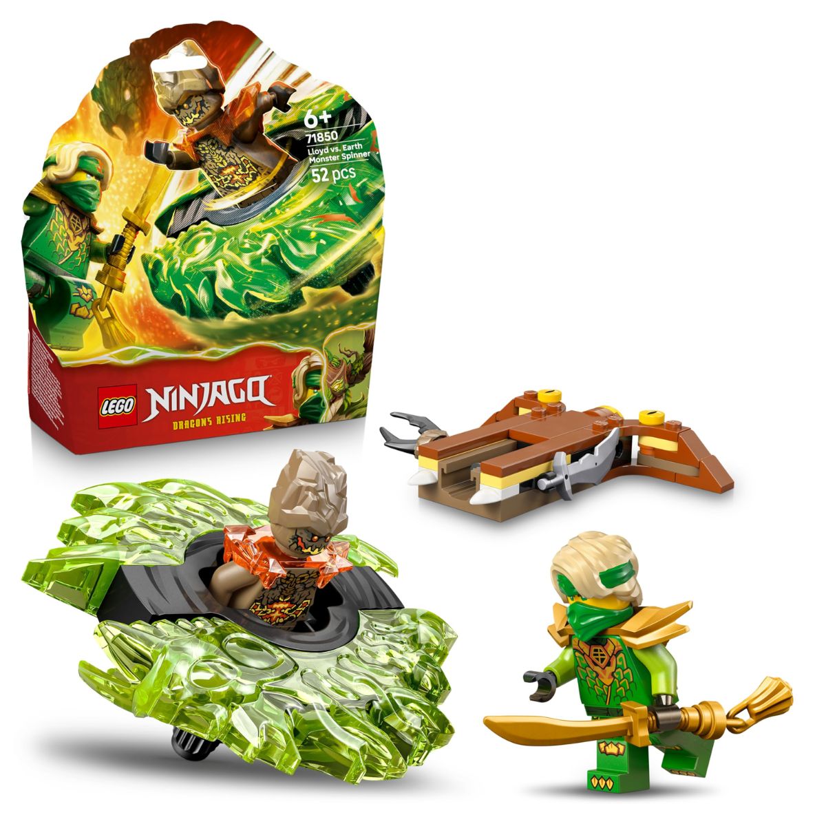 LEGO Ninjago Loyd vs Earth Monster Spinner