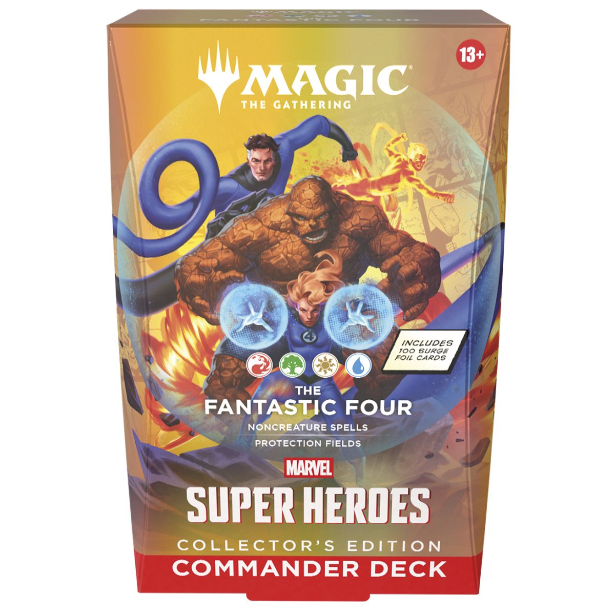 Magic: The Gathering Marvel Super Heroes Fantastic Four Commander Deck Collector's Edition Englisch