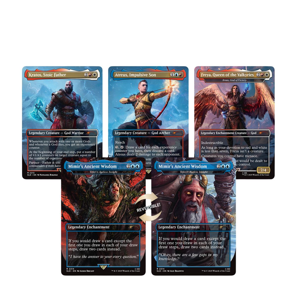 Magic: The Gathering Secret Lair x PlayStation God of War Norse Non-Foil Englisch