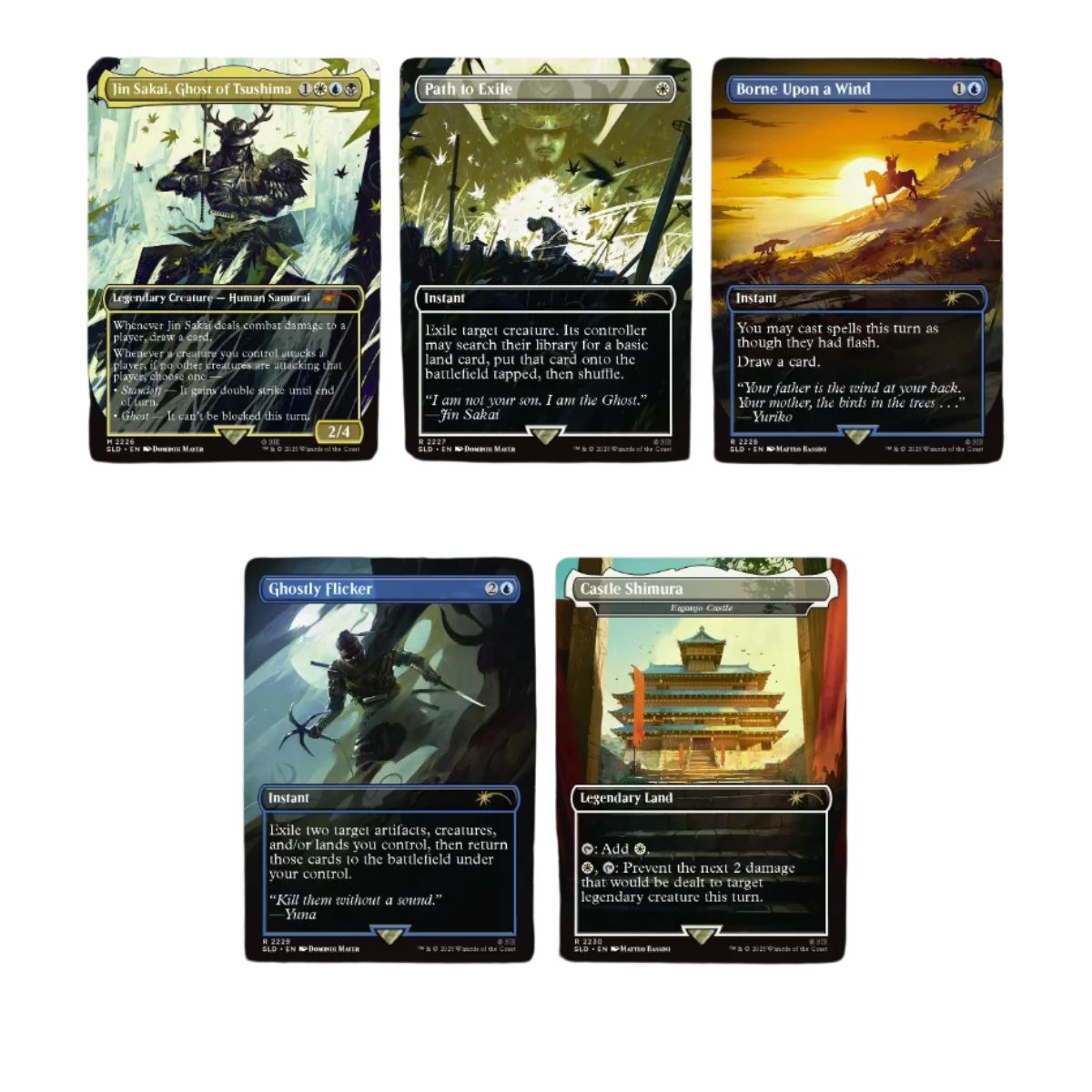 Magic: The Gathering Secret Lair x Playstation Ghost of Tsushima Non-Foil Englisch