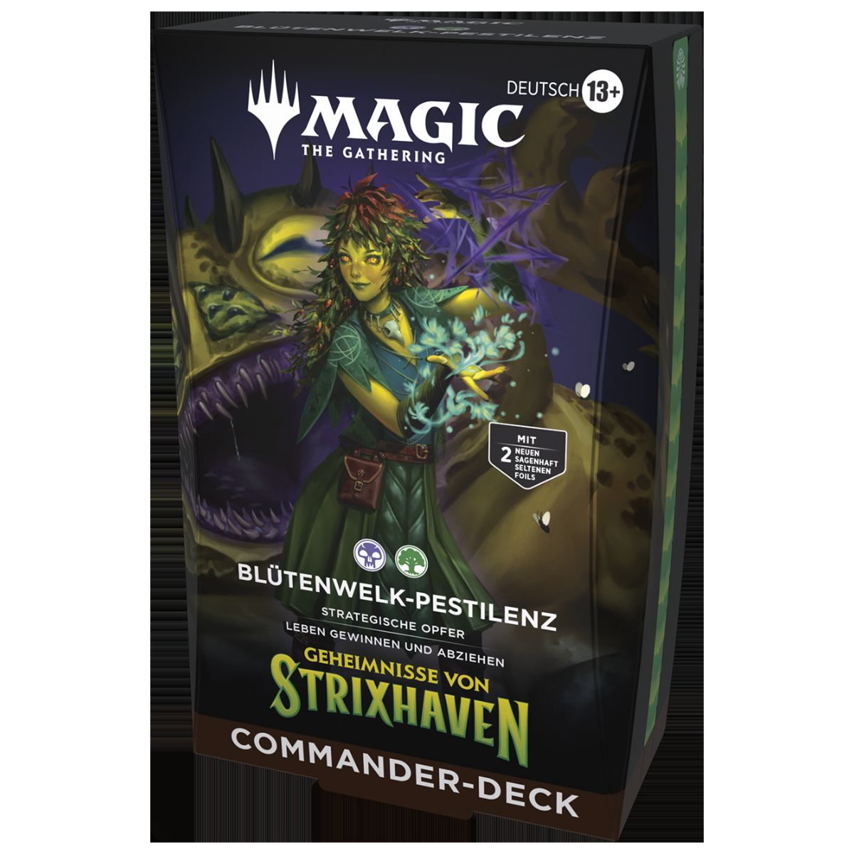 Magic: The Gathering Secrets of Strixhaven Witherbloom Pestilence Commander Deck Englisch
