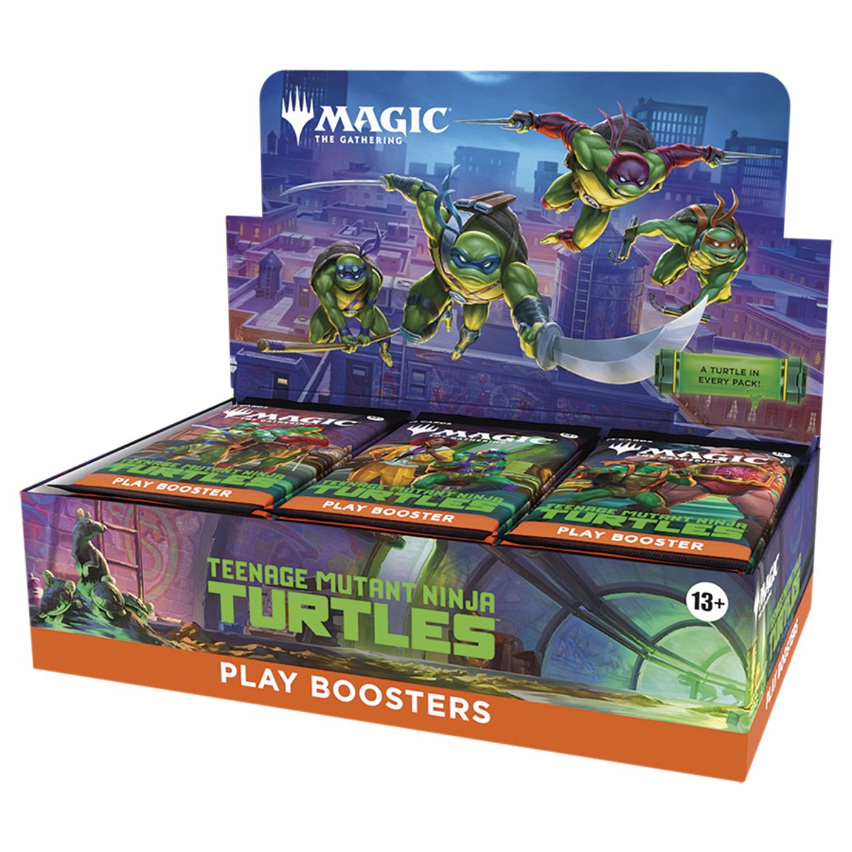 Magic: The Gathering Teenage Mutant Ninja Turtles Play Booster Display (30 Packs) Englisch